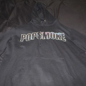 Black Pop Smoke VLONE “WRAITH” Hoodie XL